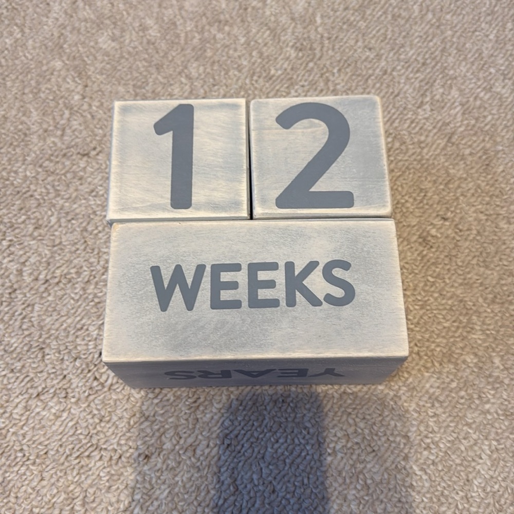 Pearhead Wooden Milestone Blocks - Picture 7 of 8